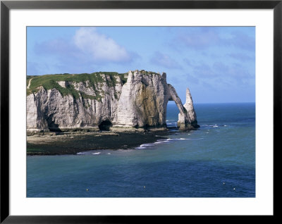 Falaises (Cliffs) And Rocks Near Etretat, Cote D'albatre, Haute Normandie, France by Hans Peter Merten Pricing Limited Edition Print image