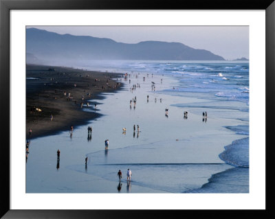 Ocean Beach At Dusk, San Francisco, California, Usa by Roberto Gerometta Pricing Limited Edition Print image