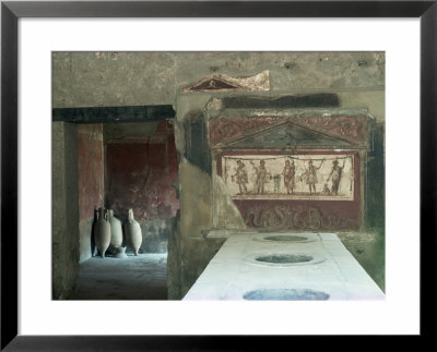 Taverna Near The Theatre, Pompeii, Unesco World Heritage Site, Campania, Italy by Christina Gascoigne Pricing Limited Edition Print image