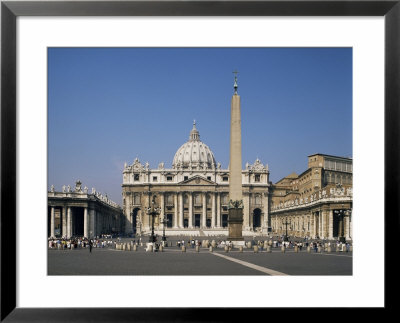 St. Peter's And St. Peter's Square, Vatican, Rome, Lazio, Italy by Philip Craven Pricing Limited Edition Print image