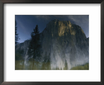 Reflection Of El Capitan In The Merced River by Bobby Model Pricing Limited Edition Print image
