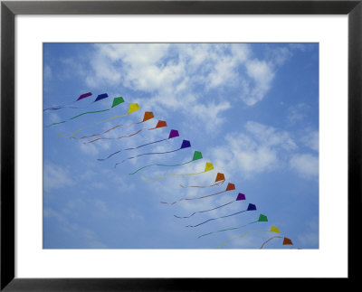 Kites Fly In A Rainbow Of Colors At The Jockeys Ridge Kite Festival by Stephen Alvarez Pricing Limited Edition Print image