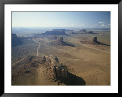 Aerial View Of Buttes And Mesas In Monument Valley, Utah by James P. Blair Pricing Limited Edition Print image