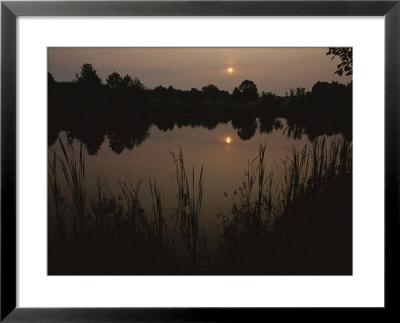 Twilight Over Lake Cheston by Stephen Alvarez Pricing Limited Edition Print image