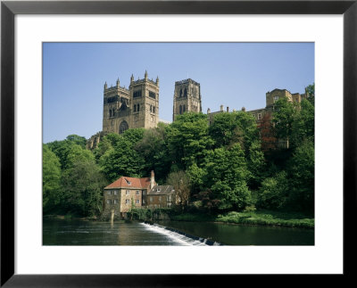 Durham Cathedral, Unesco World Heritage Site, Durham, County Durham, England, United Kingdom by Charles Bowman Pricing Limited Edition Print image