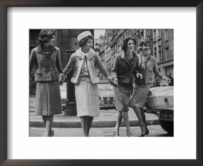 Suits Designed By Chanel by Paul Schutzer Pricing Limited Edition Print image
