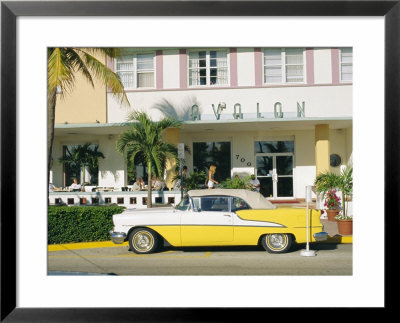The Avalon Hotel, An Art Deco Hotel On Ocean Drive, South Beach, Miami Beach, Florida, Usa by Fraser Hall Pricing Limited Edition Print image