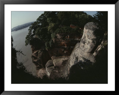 An Elevated View Of The Great Buddha Of Leshan by Jodi Cobb Pricing Limited Edition Print image