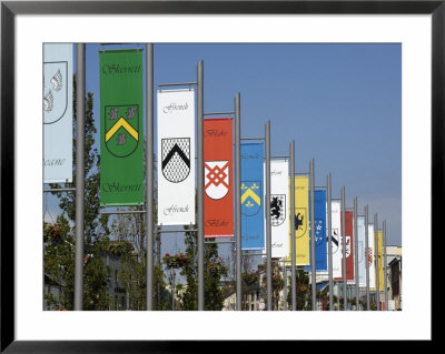 Pennants In Eyre Square Representing The Tribes Of Galway, County Galway, Connacht, Ireland by Gary Cook Pricing Limited Edition Print image