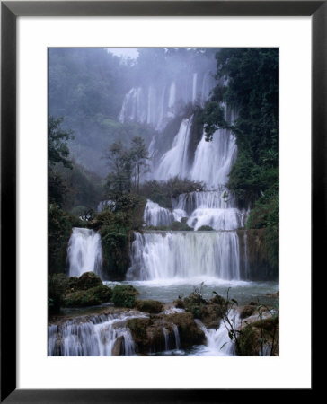 Nam Tok Thilawsu Waterfalls, Um Phang, Thailand by Joe Cummings Pricing Limited Edition Print image