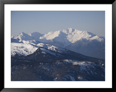 A View Of The Mountains Around Whistler, Bc by Taylor S. Kennedy Pricing Limited Edition Print image