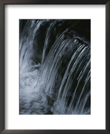 A Close View Of A Waterfall At Yosemite National Parks Fern Spring by Marc Moritsch Pricing Limited Edition Print image
