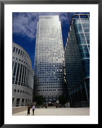 Modern Office Space At Canary Wharf In London, England, London, England by Doug Mckinlay Pricing Limited Edition Print image