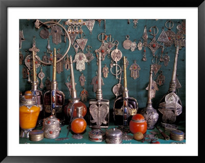 Traditional Berber Jewelry And Goods, Morocco by John & Lisa Merrill Pricing Limited Edition Print image