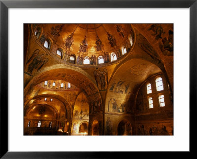 Mosaics Of St. Mark's Basilica, Venice, Veneto, Italy by Roberto Gerometta Pricing Limited Edition Print image