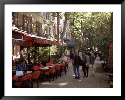 Cours Mirabeau, Aix-En-Provence, Bouches-Du-Rhone, Provence, France by John Miller Pricing Limited Edition Print image
