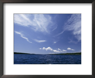 A View Of Lake Superior And Sky At Isle Royale National Park by Phil Schermeister Pricing Limited Edition Print image