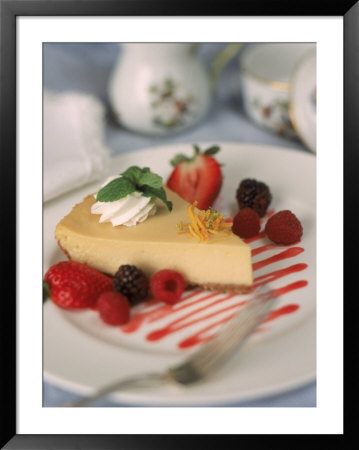 Cheesecake With Fruits by John T. Wong Pricing Limited Edition Print image