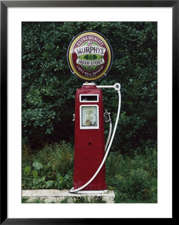 Murphy's Stout Petrol Pump, County Cork, Munster, Eire (Republic Of Ireland) by Julia Thorne Pricing Limited Edition Print image