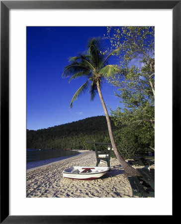 Life Guard Post On Magens Bay Beach, St. Thomas by Walter Bibikow Pricing Limited Edition Print image