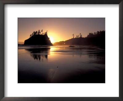 Sunset At Second Beach, Olympic National Park, Washington, Usa by Jamie & Judy Wild Pricing Limited Edition Print image