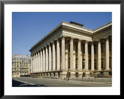 The Bourse (Stock Exchange), Paris, France, Europe by Philip Craven Pricing Limited Edition Print image