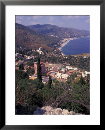 View Of Greek Theater, Taormina, Sicily, Italy by Connie Ricca Pricing Limited Edition Print image