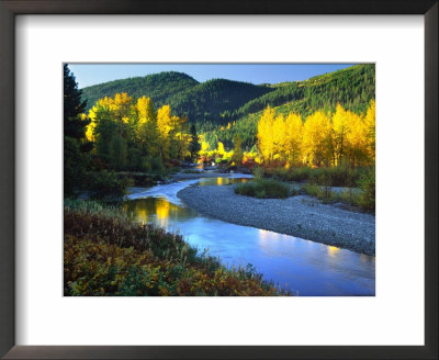 Wenatchee River, Central Cascades, Washington, Usa by Janell Davidson Pricing Limited Edition Print image