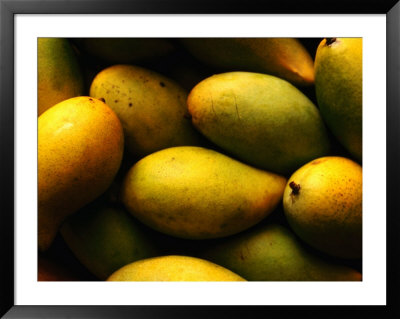 Nam Doc Mai Mangoes For Sale At Rapid Creek Market, Darwin, Australia by Will Salter Pricing Limited Edition Print image