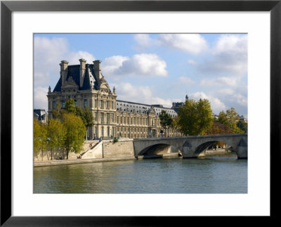 Pont Royal And The Louvre Museum, Paris, France by Lisa S. Engelbrecht Pricing Limited Edition Print image