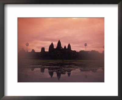 Sunrise At Angkor Wat Temple, Angkor by Angelo Cavalli Pricing Limited Edition Print image