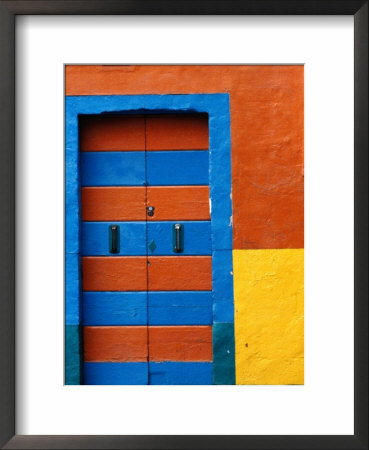 Colourful Door, Venice, Burano, Veneto, Italy by Roberto Gerometta Pricing Limited Edition Print image