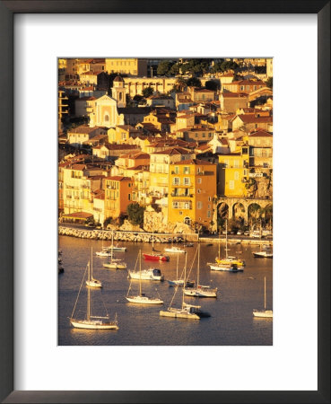 Villefranche-Sur-Mer, Cote D'azur, France by David Barnes Pricing Limited Edition Print image