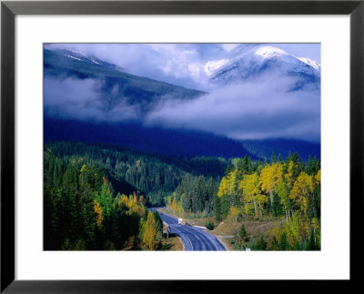 Yellowhead Highway, Mt. Robson Provincial Park, Rocky Mountains, Canada by Manfred Gottschalk Pricing Limited Edition Print image