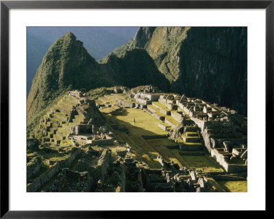 Elevated View Of Machu Picchu by W. Robert Moore Pricing Limited Edition Print image
