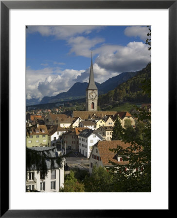 Skyline Of Chur, Graubunden, Switzerland by Doug Pearson Pricing Limited Edition Print image