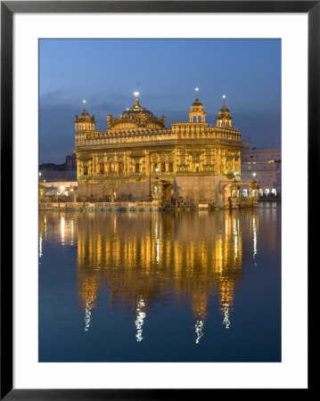 Sikh Golden Temple Of Amritsar, Punjab, India by Michele Falzone Pricing Limited Edition Print image