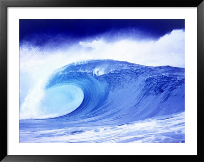 Waimea Bay Shore Break, Oahu, Hi by Bill Romerhaus Pricing Limited Edition Print image