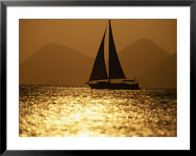 Sailboat At Sunset by Stewart Cohen Pricing Limited Edition Print image