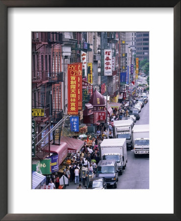 Chinatown, Manhattan, New York, New York State, United States Of America, North America by Yadid Levy Pricing Limited Edition Print image