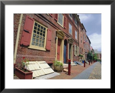 Elphreth's Alley, In Historic Philadelphia (Allegedly The Oldest Street In America), Pennsylvania by Robert Francis Pricing Limited Edition Print image
