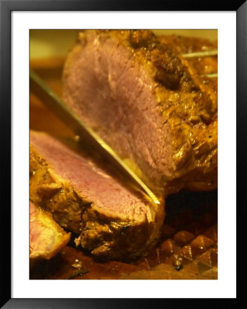 Roast Beef Being Carved, Buenos Aires, Argentina by Per Karlsson Pricing Limited Edition Print image