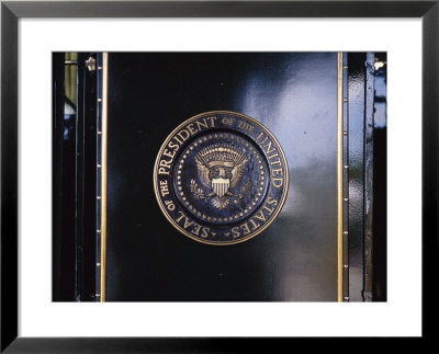 The Presidential Seal On The Fdr Train by Raul Touzon Pricing Limited Edition Print image