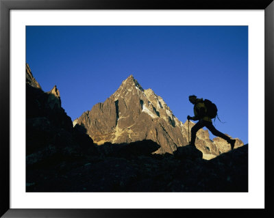 Hiking The Mocya Valley Beneath The Quimsa Cruz Range by Bobby Model Pricing Limited Edition Print image