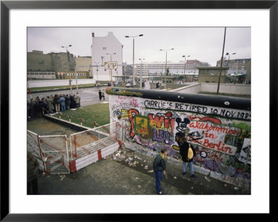 Checkpoint Charlie, Border Control, West Berlin, Berlin, Germany by Robert Francis Pricing Limited Edition Print image