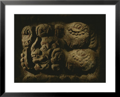 Glyph Representing The Mayan Rulers Title Of Divine Lord Of Copan by Kenneth Garrett Pricing Limited Edition Print image