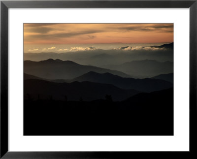 Misty View Of Great Smokies At Twilight by James P. Blair Pricing Limited Edition Print image