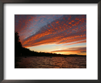 Sunset On Sebago Lake by Skip Brown Pricing Limited Edition Print image