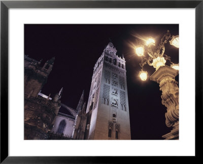 La Giralda, A Part Of The Seville Cathedral, At Night by Steve Winter Pricing Limited Edition Print image