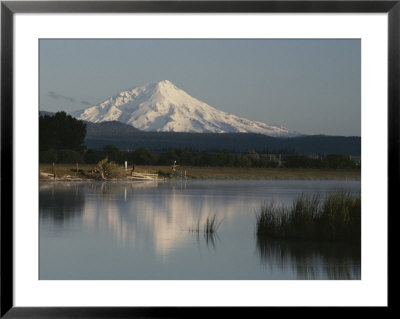 A View Of Mount Shasta From The Fall River by Gordon Wiltsie Pricing Limited Edition Print image
